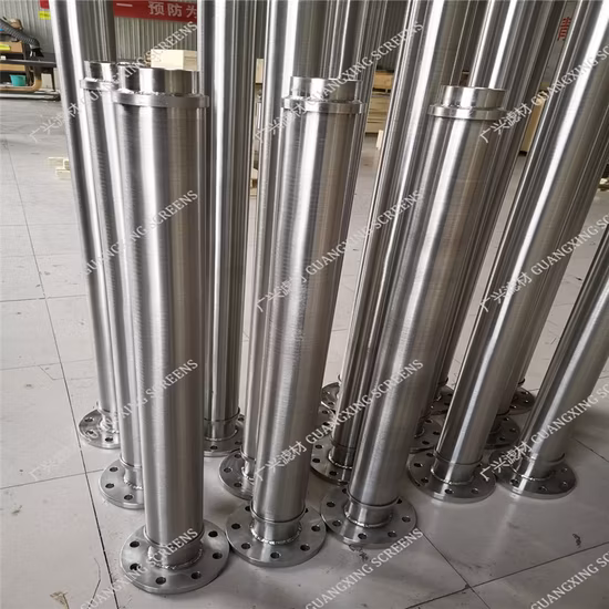 Hub and Lateral Wedge Wire Lateral Distributor Filter Screen Strainer Pipe Resin Trap Johnson Screen Johnson Strainer for Ion Exchange Wedge Wire Screen Filter
